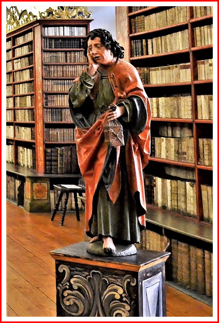 6,ストラホフ図書館の聖ヨハネ像（プラハ）